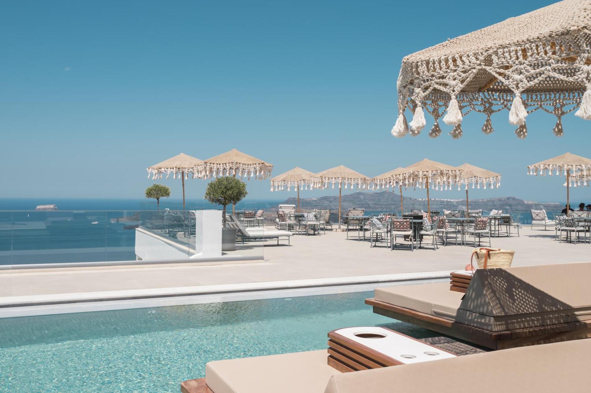 Apeiron Blue Santorini - Sustainable Adults Only 14 Plus Fira  Exteriér fotografie