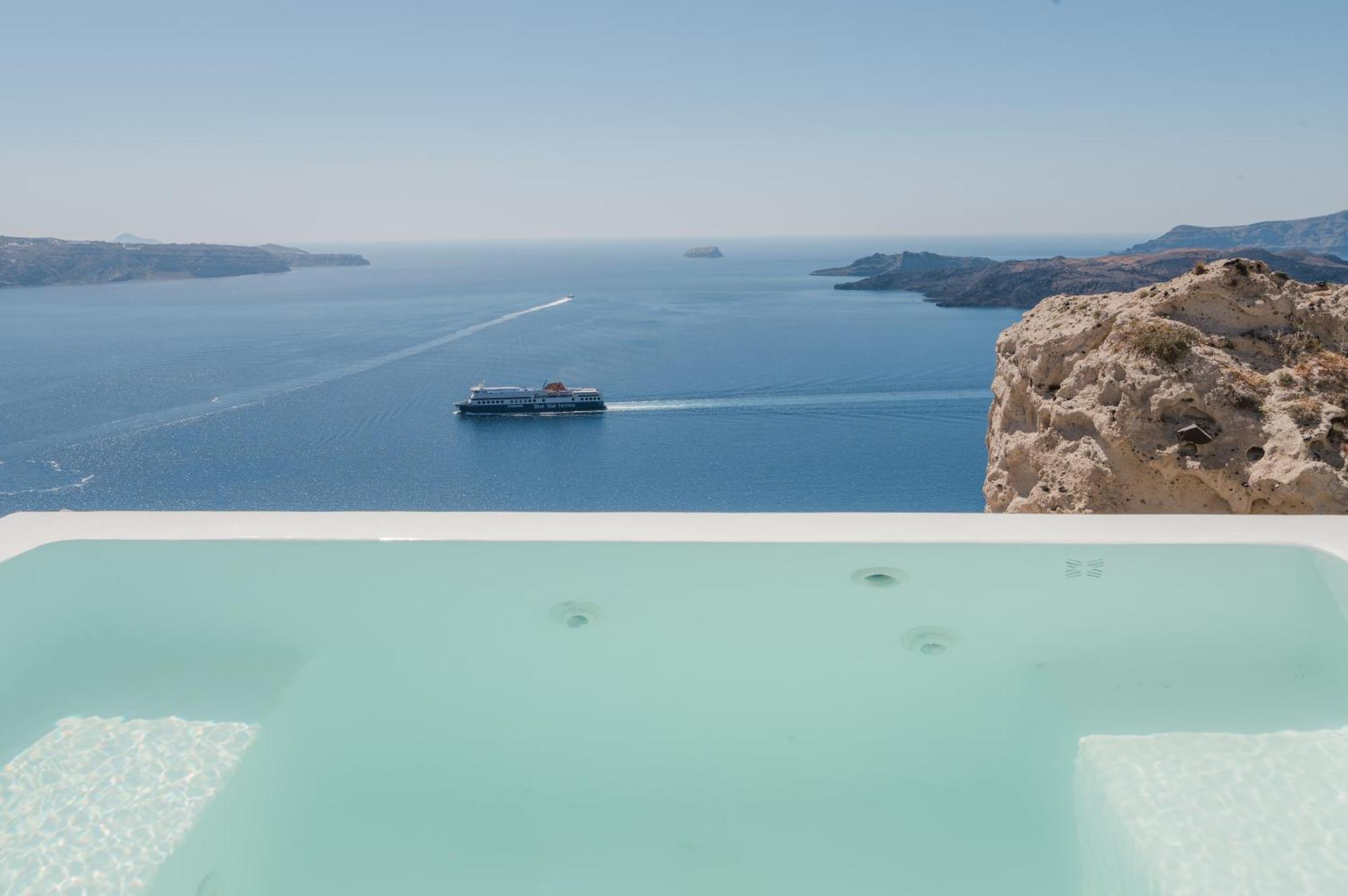 Apeiron Blue Santorini - Sustainable Adults Only 14 Plus Fira  Exteriér fotografie