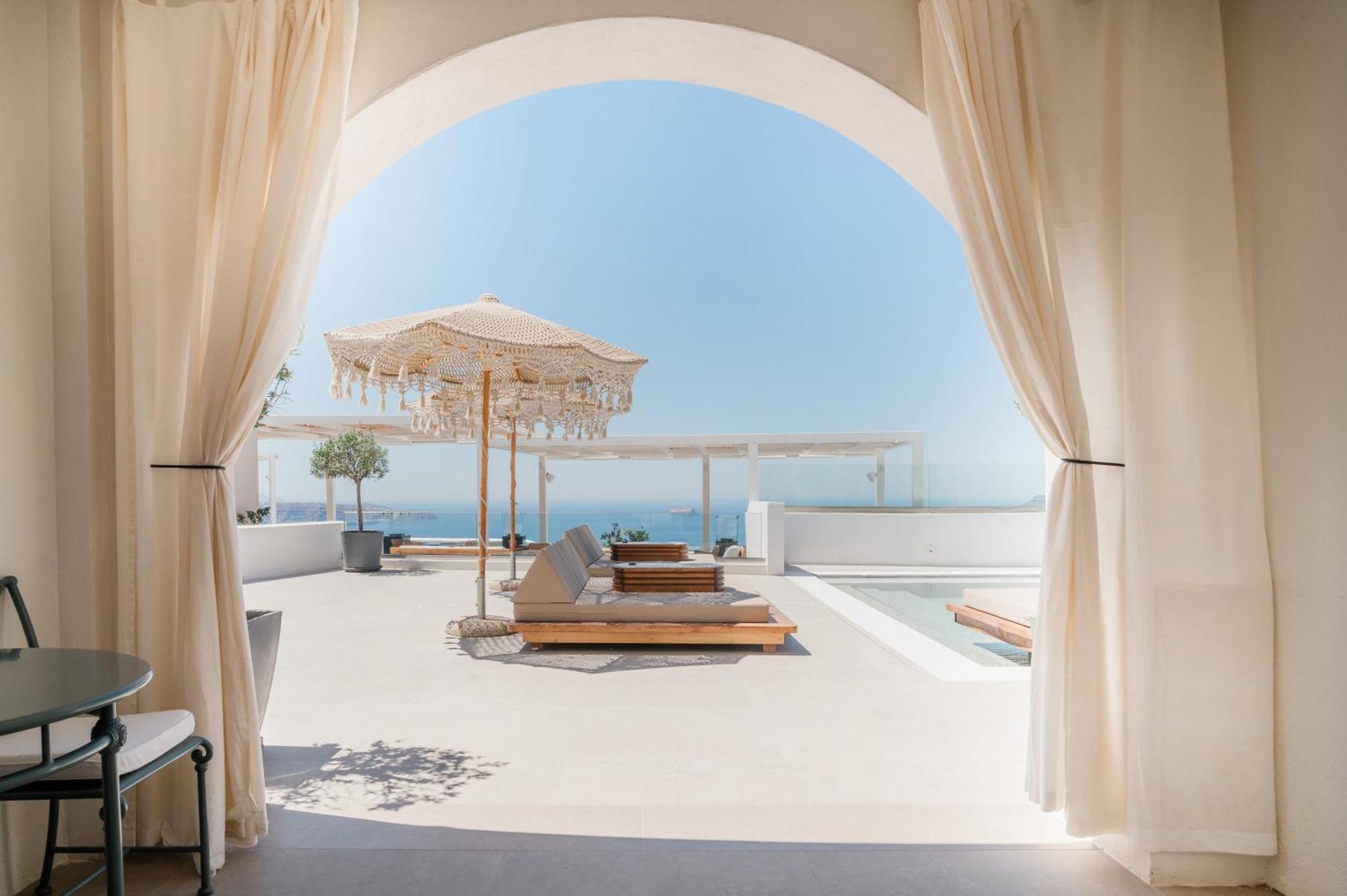 Apeiron Blue Santorini - Sustainable Adults Only 14 Plus Fira  Exteriér fotografie