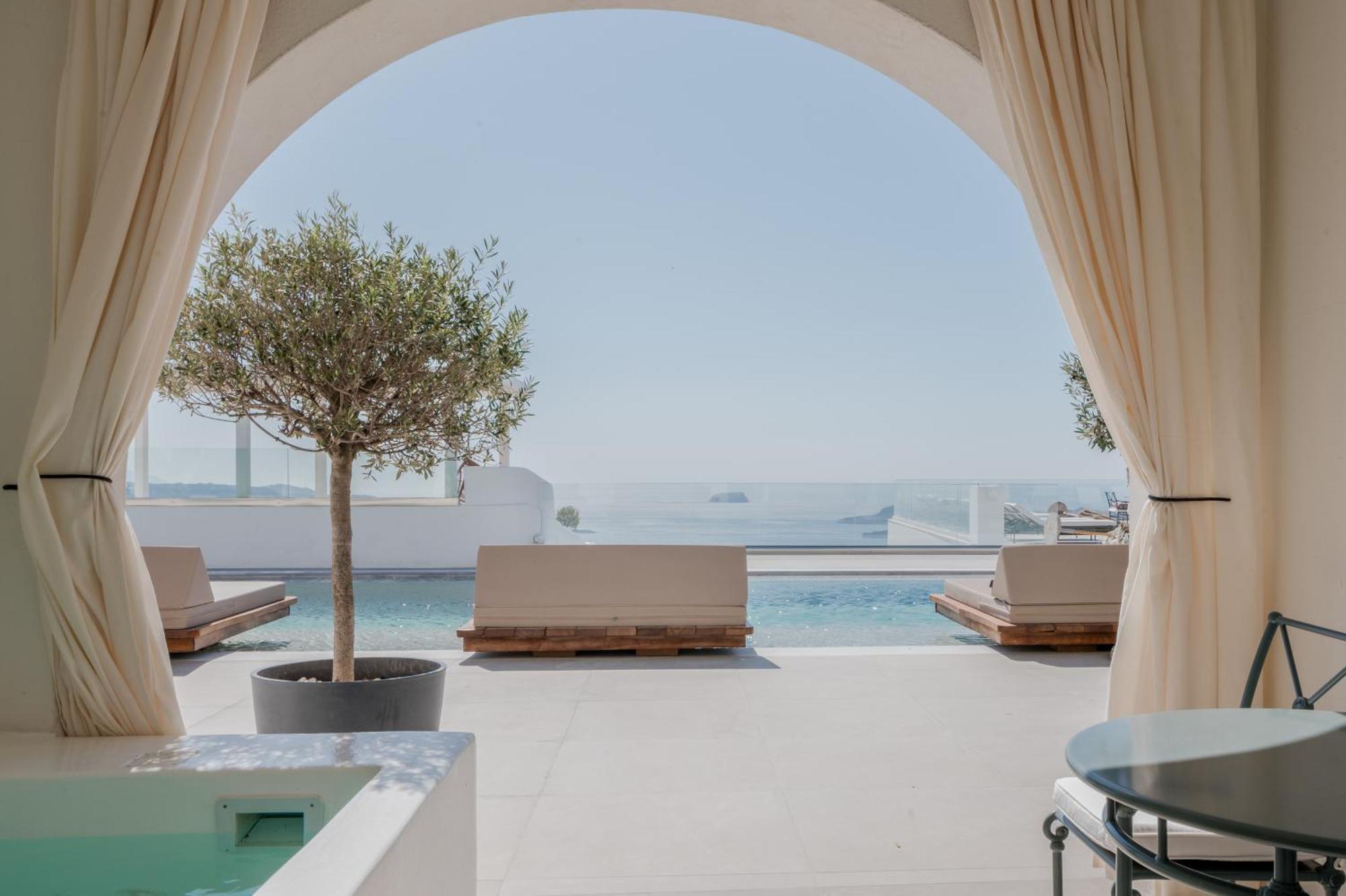 Apeiron Blue Santorini - Sustainable Adults Only 14 Plus Fira  Exteriér fotografie