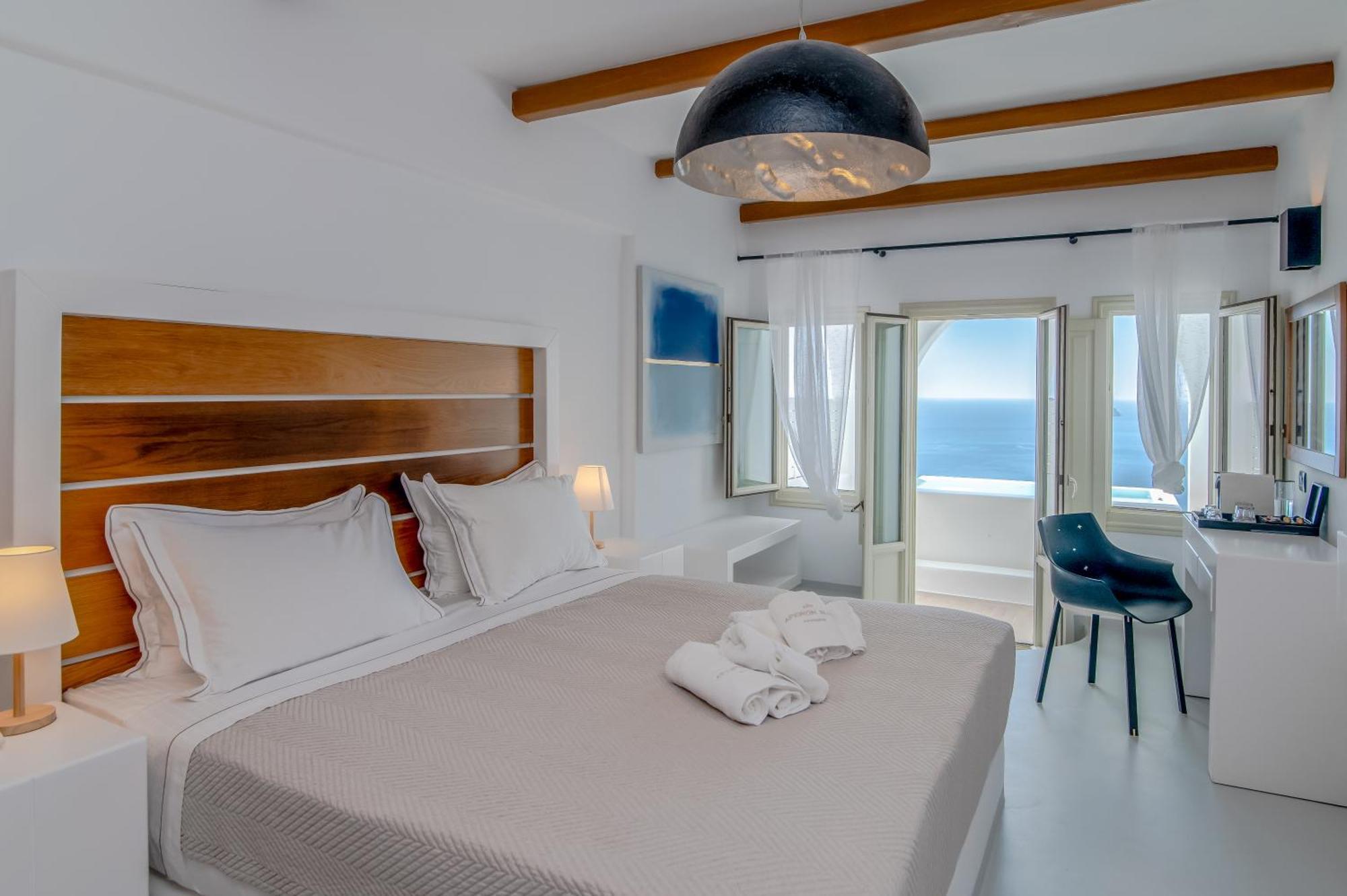 Apeiron Blue Santorini - Sustainable Adults Only 14 Plus Fira  Exteriér fotografie