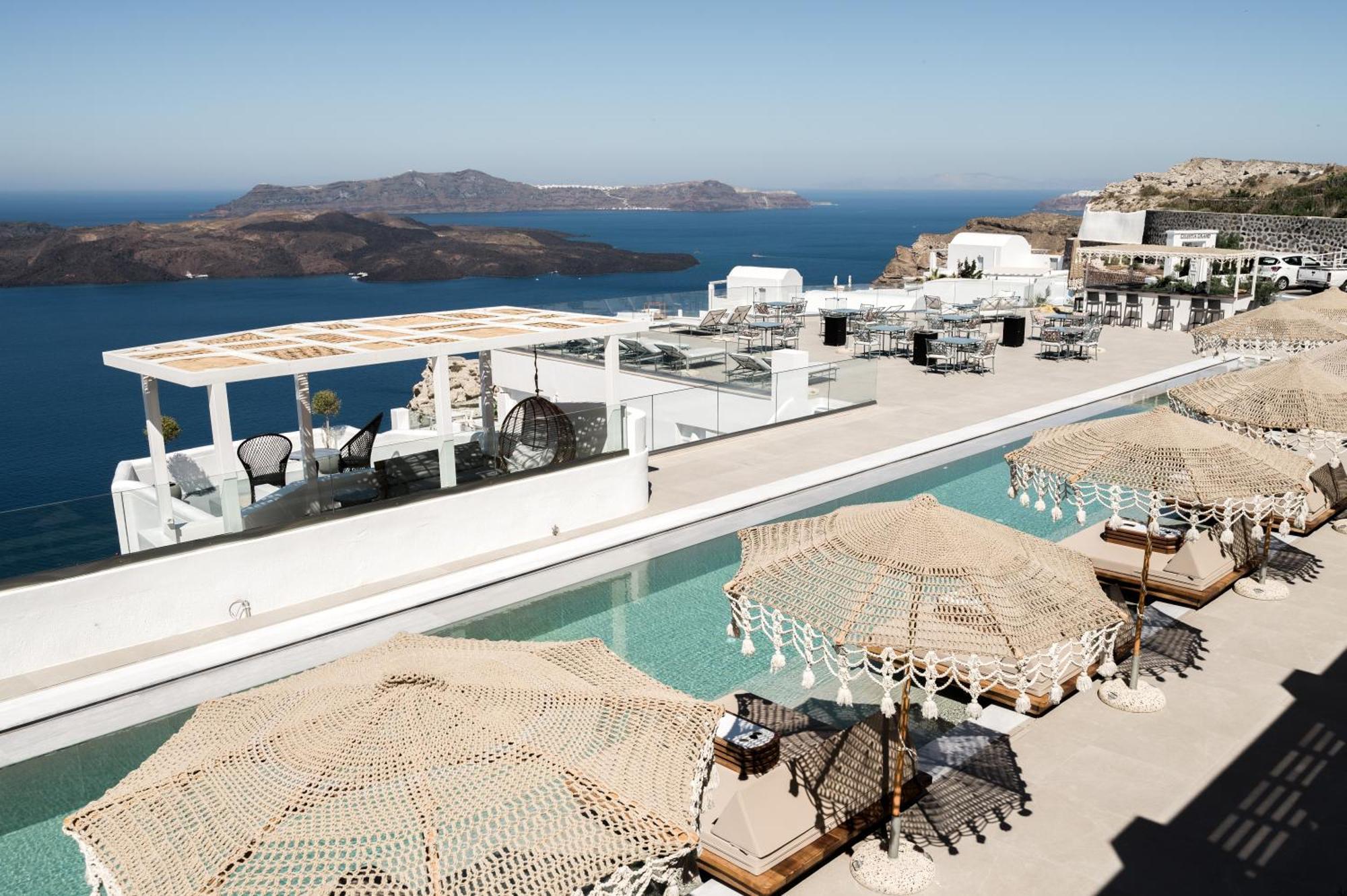 Apeiron Blue Santorini - Sustainable Adults Only 14 Plus Fira  Exteriér fotografie