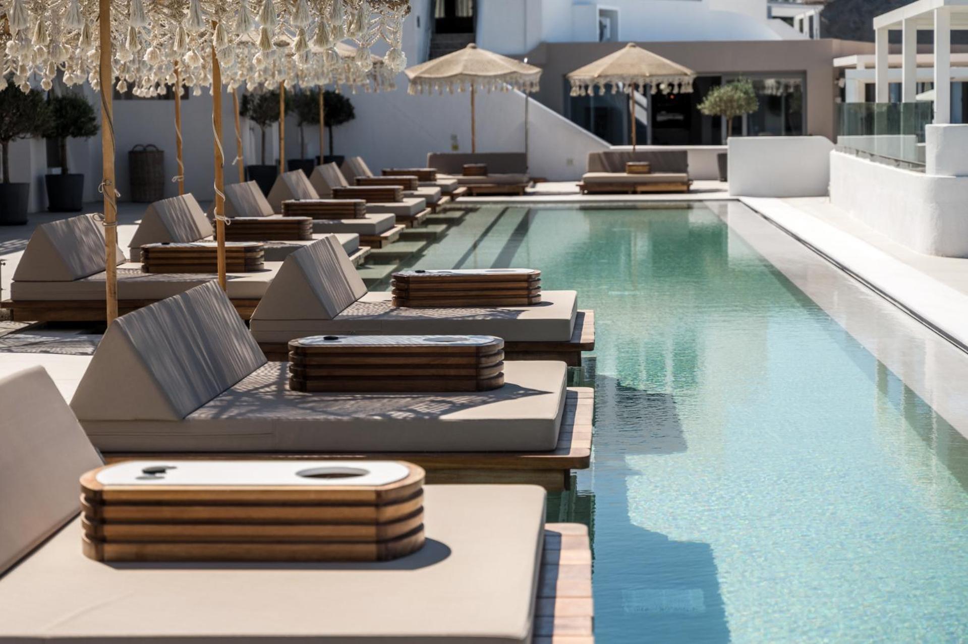 Apeiron Blue Santorini - Sustainable Adults Only 14 Plus Fira  Exteriér fotografie