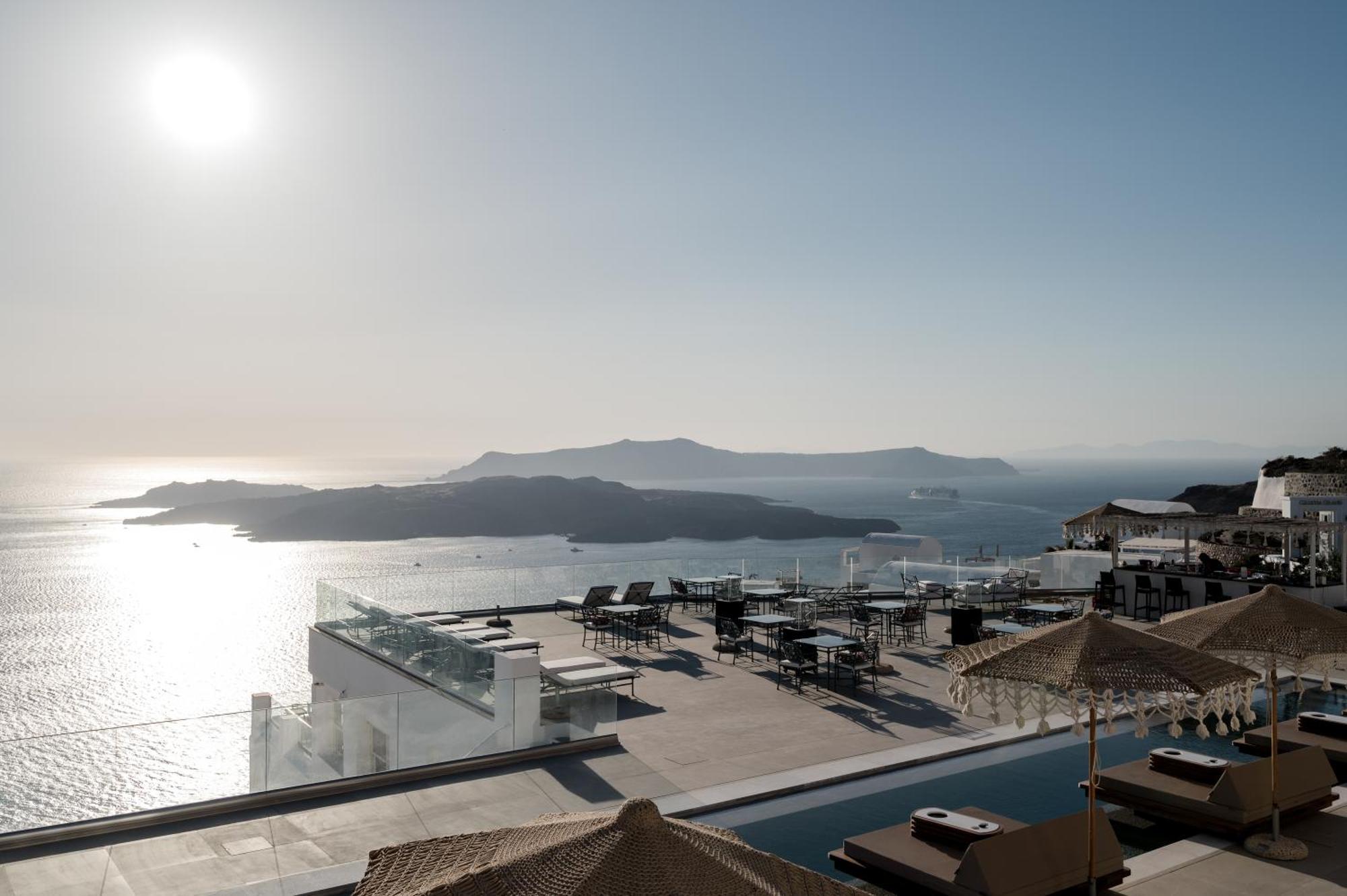 Apeiron Blue Santorini - Sustainable Adults Only 14 Plus Fira  Exteriér fotografie
